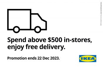 IKEA-Free-delivery-Promo-350x233 1-22 Dec 2023: IKEA Free delivery Promo