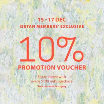 Isetan10-Storewide-Promotion-Vouchers-1-350x350 15-17 Dec 2023: Isetan 10% storewide Promotion Vouchers