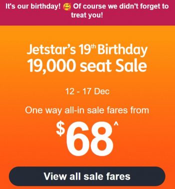 Jetstars-19th-Birthday-Sale-350x378 12-17 Dec 2023: Jetstar’s 19th Birthday Sale