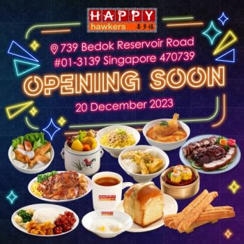 Koufu-Happy-Hawkers-10-Opening-Promotion-350x350 20-22 Dec 2023: Koufu Happy Hawkers 10% Opening Promotion