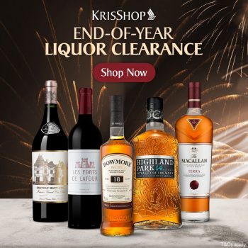 Krisshop-End-of-Year-Liquor-Clearance-Sale-350x350 8-28 Dec 2023: Krisshop End of Year Liquor Clearance Sale