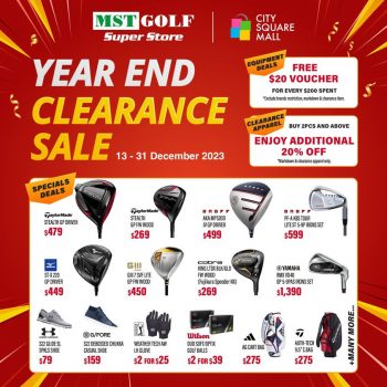 MST-Golf-Year-End-Clearance-Sale-350x350 13-31 Dec 2023: MST Golf Year End Clearance Sale