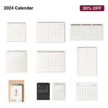 MUJI-2024-Planner-and-Calendar-Promo-4-350x350 19 Dec 2023 Onward: MUJI 2024 Planner and Calendar Promo