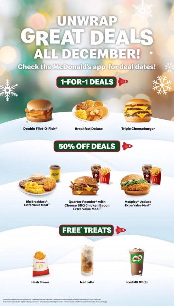 McDonald-Singapore-1-for-1-Christmas-December-2023-Promotion-Buy-1-FREE-1-Food-Promo-01-350x613 4-8 Dec 2023: Limited Time 1-for-1 Deals: McDonald's App & McDelivery December Festive Promotionin Singapore! Up to 50% OFF
