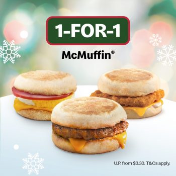 McDonalds-1-for-1-McMuffin-350x350 14 Dec 2023: McDonald's 1-for-1 McMuffin