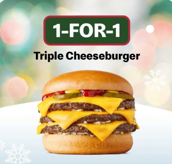 McDonalds-1-for-1-Triple-Cheeseburger-Promo-350x333 18 Dec 2023: McDonald's 1-for-1 Triple Cheeseburger Promo