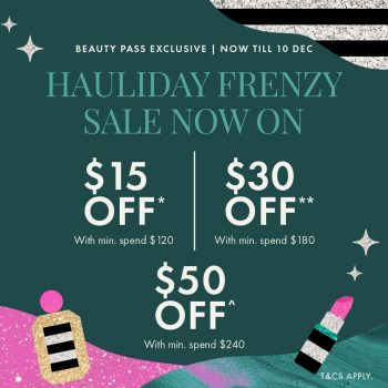 SEPHORA-Hauliday-Frenzy-Sale-350x350 Now till 10 Dec 2023: SEPHORA Hauliday Frenzy Sale