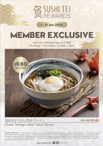 SUSHI-TEI-Member-Exclusive-Deal-350x496 1-31 Jan 2024: SUSHI TEI Member Exclusive Deal