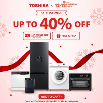 Toshiba-12.12-Birthday-Sale-on-Shopee-350x350 12-14 Dec 2023: Toshiba 12.12 Birthday Sale on Shopee