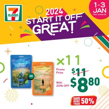 7-Eleven-20-off-Promo-2-1-350x350 1-3 Jan 2024: 7-Eleven 20% off Promo