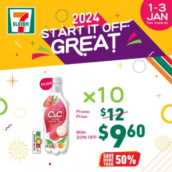 7-Eleven-20-off-Promo-5-350x350 1-3 Jan 2024: 7-Eleven 20% off Promo