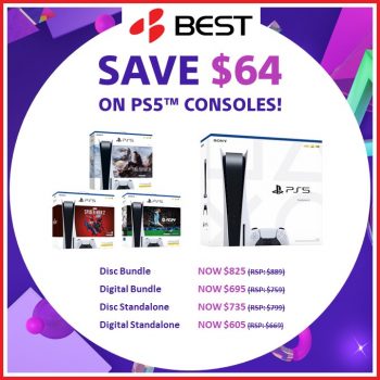 BEST-Denki-64-off-PlayStation-5-Consoles-Promo-350x350 Now till 31 Jan 2024: BEST Denki - $64 off PlayStation 5 Consoles Promo