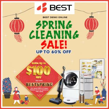 BEST-Denki-CNY-TV-Fair-and-Spring-Cleaning-Sale-1-350x350 19 Jan 2024 Onward: BEST Denki - CNY TV Fair and Spring Cleaning Sale