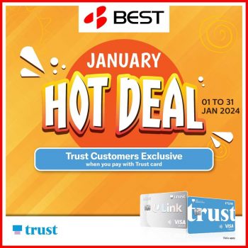 BEST-Denki-January-Hot-Deal-with-Trust-Card-350x350 1-31 Jan 2024: BEST Denki - January Hot Deal with Trust Card