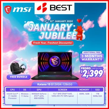 BEST-Denki-January-Jubilee-Promo-1-350x350 1-31 Jan 2024: BEST Denki January Jubilee Promo