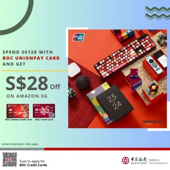 Bank-of-China-UnionPay-Card-Promo-on-Amazon-350x350 Now till 13 Feb 2024: Bank of China - UnionPay Card  Promo on Amazon