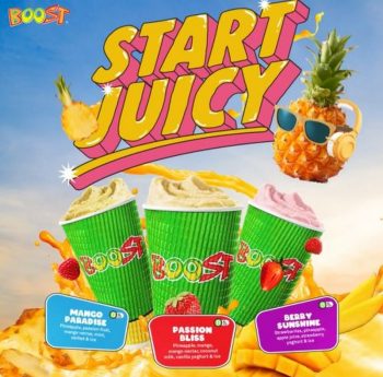 Boost-Juice-Bars-Passion-Bliss-Mango-Paradise-Berry-Sunshine-Promo-350x345 2 Jan 2024 Onward: Boost Juice Bars Passion Bliss, Mango Paradise & Berry Sunshine Promo