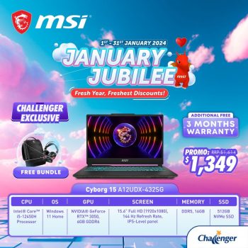 Challenger-MSI-January-Jubilee-Special-2-350x350 1-31 Jan 2024: Challenger MSI January Jubilee Special