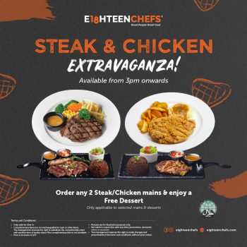 Eighteen-Chefs-Steak-Chicken-Extravaganza-Special-350x350 8 Jan 2024 Onward: Eighteen Chefs Steak & Chicken Extravaganza Special