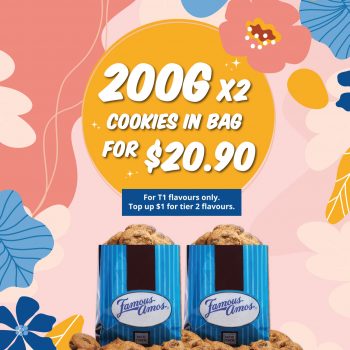 Famous-Amos-2-bags-of-200g-Cookies-for-20.90-350x350 4 Jan 2024 Onward: Famous Amos - 2 bags of 200g Cookies for $20.90