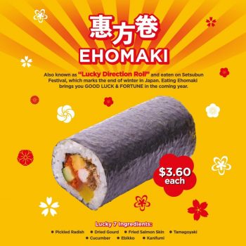 Genki-Sushi-Ehomaki-Promo-350x350 1-4 Feb 2024: Genki Sushi - Ehomaki Promo