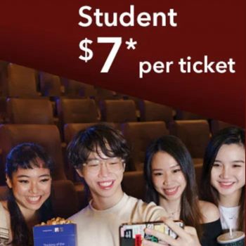 Golden-Village-7-per-Ticket-for-Student-350x350 8 Jan 2024 Onward: Golden Village - $7 per Ticket for Student