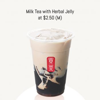 Gong-Cha-Milk-Tea-with-Herbal-Jelly-Promo-for-Student-350x350 1 Feb 2024 Onward: Gong Cha - Milk Tea with Herbal Jelly Promo for Student