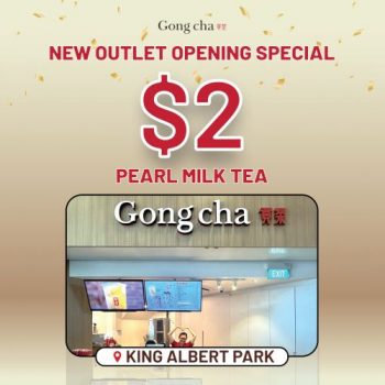 Gong-Cha-Opening-Promotion-at-King-Albert-Park-350x350 20 Jan 2024: Gong Cha - Opening Promotion at King Albert Park