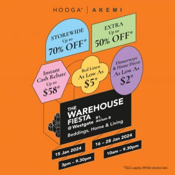 HOOGA-The-Warehouse-Fiesta-Up-To-70-OFF-350x350 15-28 Jan 2024: HOOGA The Warehouse Fiesta Up To 70% OFF