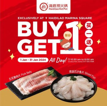 Haidilao-Buy-1-Get-1-FREE-on-Pork-Belly-Slices-and-or-Tender-Fish-Slices-Promotion-Extended-at-Marina-Square-350x349 1-31 Jan 2024: Haidilao - Buy 1 Get 1 FREE on Pork Belly Slices and/or Tender Fish Slices Promotion Extended at Marina Square