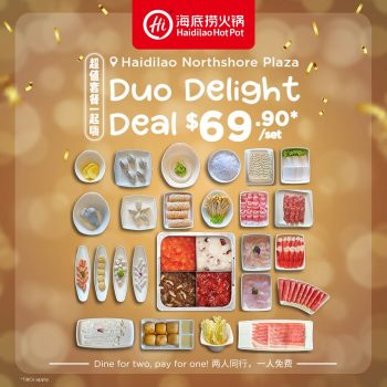 Haidilao-Dine-For-Two-Pay-For-One-Promotion-at-Northshore-Plaza-350x350 8 Jan-31 Mar 2024: Haidilao - Dine For Two, Pay For One Promotion at Northshore Plaza