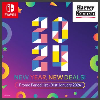 Harvey-Norman-Nintendo-Switch-Promo-350x350 1-31 Jan 2024: Harvey Norman - Nintendo Switch Promo
