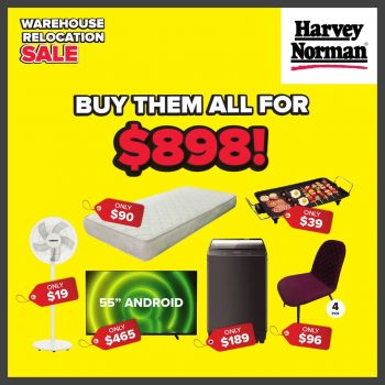 Harvey-Norman-Warehouse-Relocation-Sale-1-350x350 5-7 Jan 2024: Harvey Norman Warehouse Relocation Sale