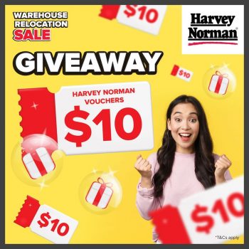 Harvey-Norman-Warehouse-Relocation-Sale-Giveaway-350x350 5-7 Jan 2024: Harvey Norman - Warehouse Relocation Sale Giveaway