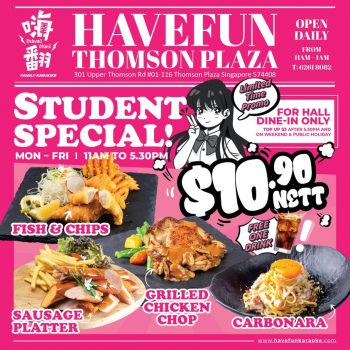 HaveFun-Karaoke-Student-Special-350x350 22 Jan 2024 Onward: HaveFun Karaoke - Student Special