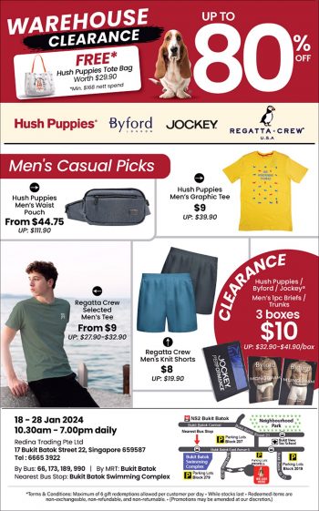 Hush-Puppies-Warehouse-Sale-2024-Fashion-apparels-polo-t-shirts-Singapore-Clearance-01-350x561 Now till 28 Jan 2024: Hush Puppies Apparel Warehouse Sale! Up to 80% OFF