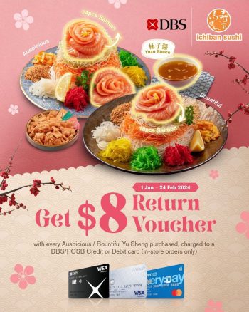 Ichiban-Sushi-DBS-POSB-Promotion-350x438 1 Jan-24 Feb 2024: Ichiban Sushi - DBS/POSB Promotion