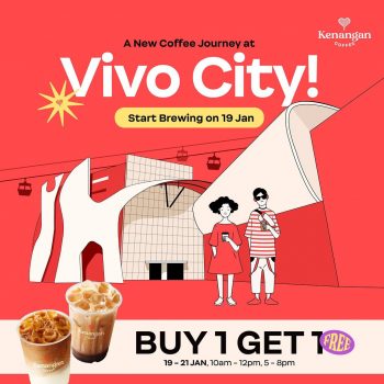 Kenangan-Coffee-Buy-1-Get-1-Free-Promo-at-Vivocity-350x350 19-21 Jan 2024: Kenangan Coffee - Buy 1 Get 1 Free Promo at Vivocity