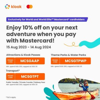 Klook-Enjoy-10-off-Attractions-Klook-Passes-Theme-Water-Parks-and-Transport-Promo-350x350 13 Aug 2023-14 Aug 2024: Klook - Enjoy 10% off Attractions, Klook Passes, Theme & Water Parks and Transport Promo