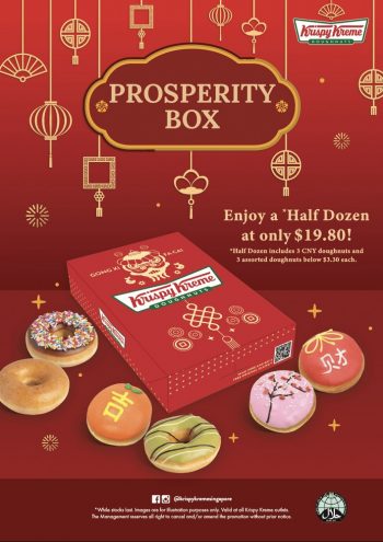 Krispy-Kreme-CNY-Prosperity-Box-Doughnuts-Promo-350x495 5 Jan-11 Feb 2024: Krispy Kreme - CNY Prosperity Box Doughnuts Promo