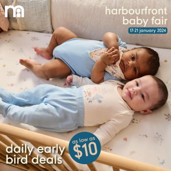Mothercare-Early-Bird-Specials-at-the-Harbourfront-Baby-Fair-350x350 17-21 Jan 2024: Mothercare Early Bird Specials at the Harbourfront Baby Fair
