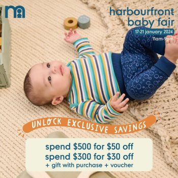 Mothercare-Up-to-70-OFF-at-Harbourfront-Baby-Fair-1-350x350 17-21 Jan 2024: Mothercare - Up to 70% OFF at Harbourfront Baby Fair