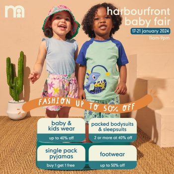Mothercare-Up-to-70-OFF-at-Harbourfront-Baby-Fair-5-350x350 17-21 Jan 2024: Mothercare - Up to 70% OFF at Harbourfront Baby Fair