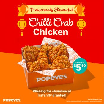 Popeyes-Prosperously-Flavourful-Chilli-Crab-Chicken-Collection-350x350 23 Jan 2024 Onward: Popeyes - Prosperously Flavourful Chilli Crab Chicken Collection