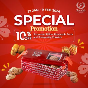 PrimaDeli-10-off-on-Pineapple-Tarts-Cookies-Promo-350x350 22 Jan-9 Feb 2024: PrimaDéli - 10% off on Pineapple Tarts & Cookies Promo