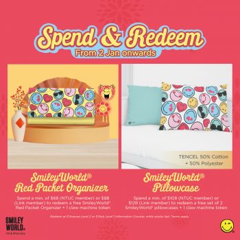 Smiley-World-Spend-Redeem-Promo-350x350 2 Jan 2024 Onward: Smiley World Spend & Redeem Promo