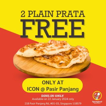 Springleaf-Prata-Place-Free-2-Plain-Prata-Promo-350x350 22 Jan 2024: Springleaf Prata Place - Free 2 Plain Prata Promo