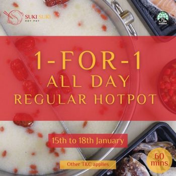 Suki-Suki-Hot-Pot-1-for-1-Hotpot-Special-350x350 15-18 Jan 2024: Suki-Suki Hot Pot - 1-for-1 Hotpot Special