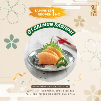 Sushi-Tei-ReOpening-Promo-at-Tampines-1-350x350 24-28 Jan 2024: Sushi Tei - ReOpening Promo at Tampines 1