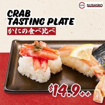 Sushiro-Crab-Tasting-Plate-P-350x350 22 Jan 2024 Onward: Sushiro - Crab Tasting Plate Promo